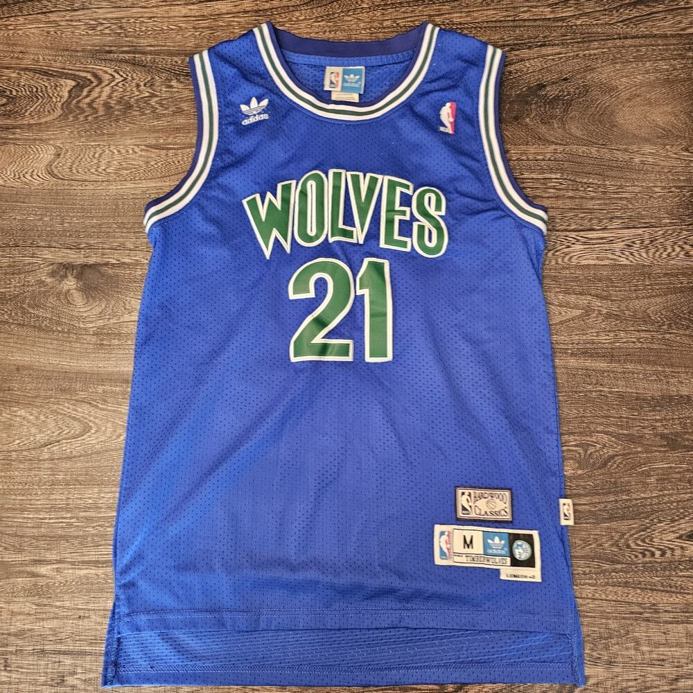 Vintage Retro Kevin Garnett Minnesota Timberwolves NBA basketball jersey M+2